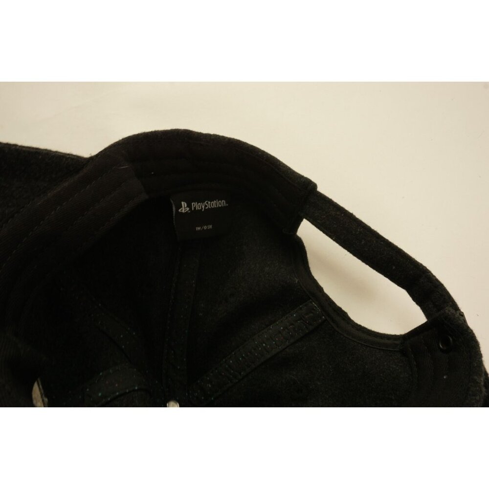 Playstation‎ Console Launch Gray Fleece Wool Men's Strapback One Size Dark Gray - Picture 4 of 6